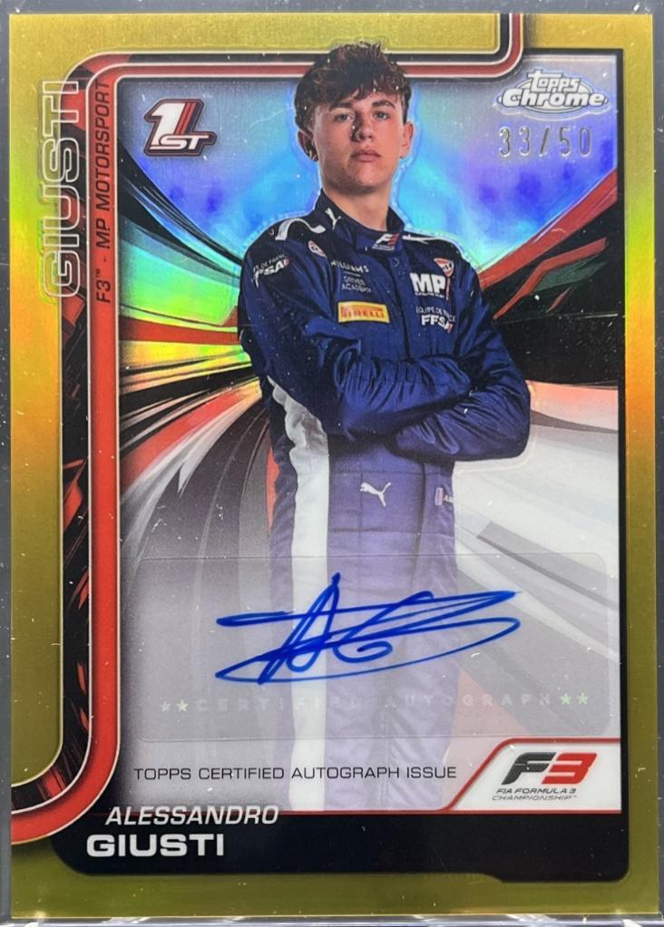 Alessandro Giusti [Gold Refractor] #CAC-GIU
