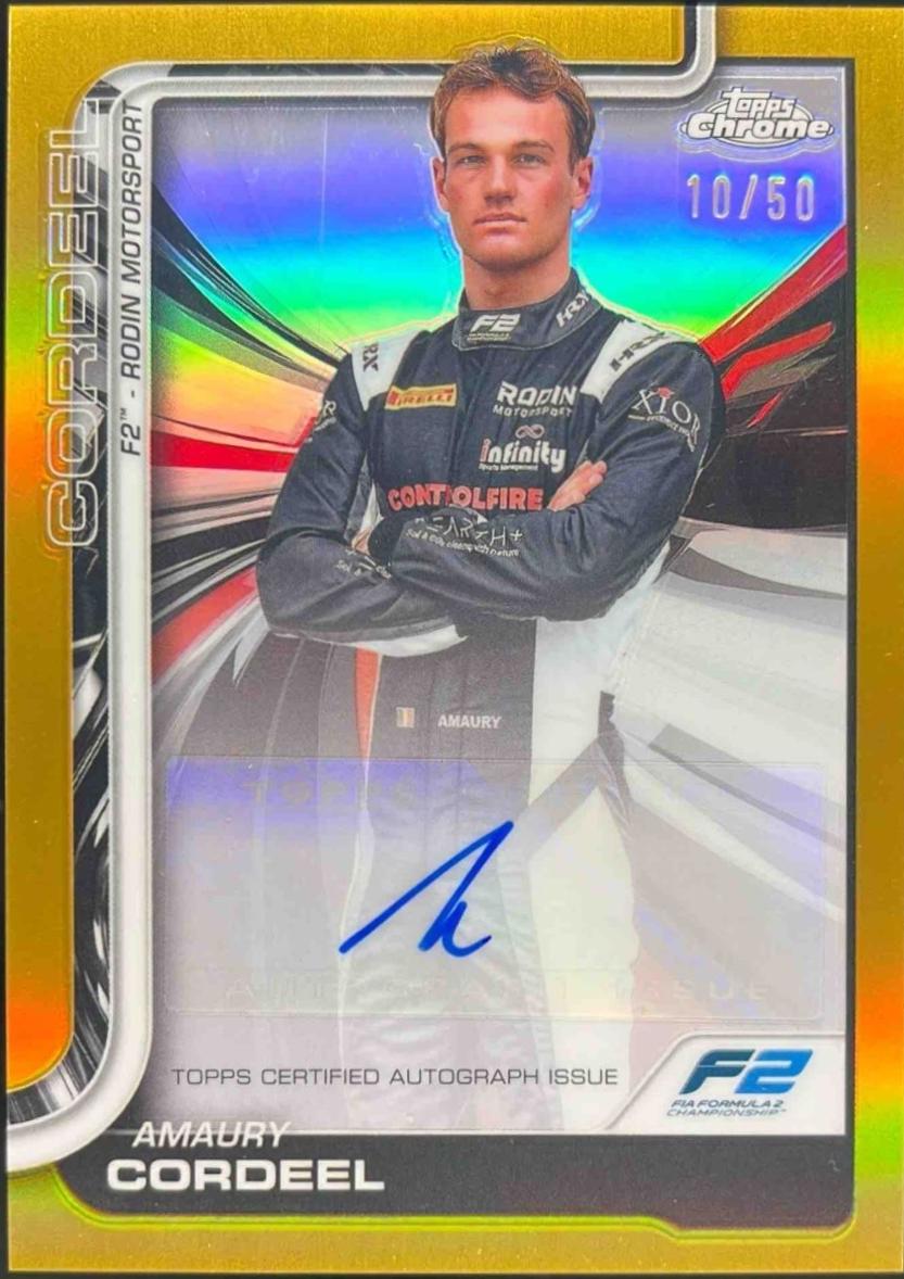 Amaury Cordeel [Gold Refractor] #CAC-COR
