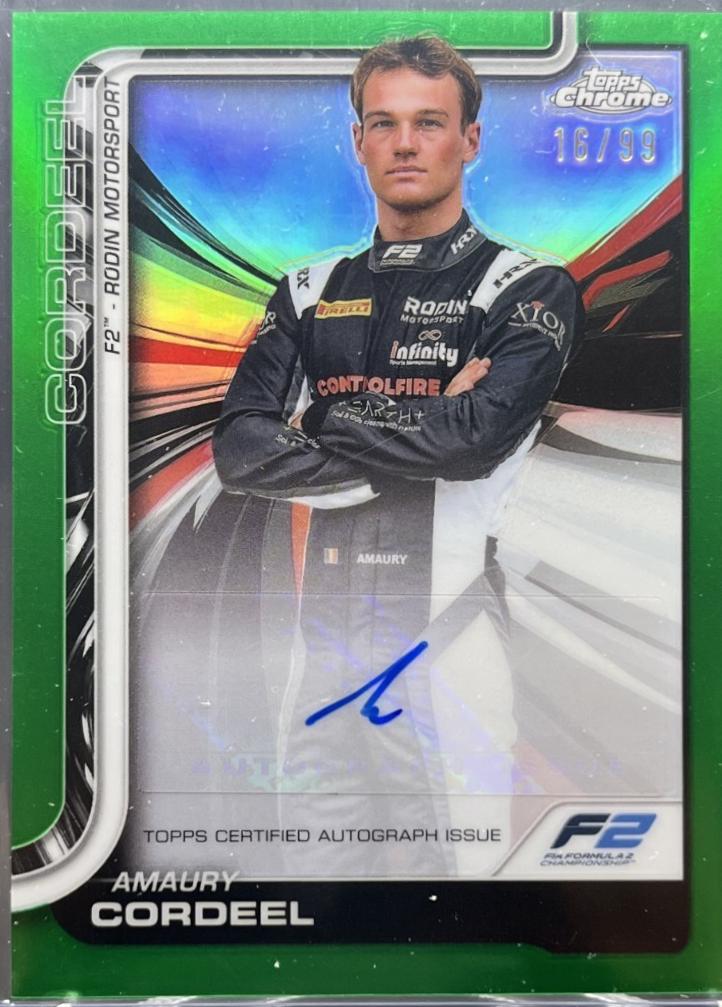 Amaury Cordeel [Green Refractor] #CAC-COR