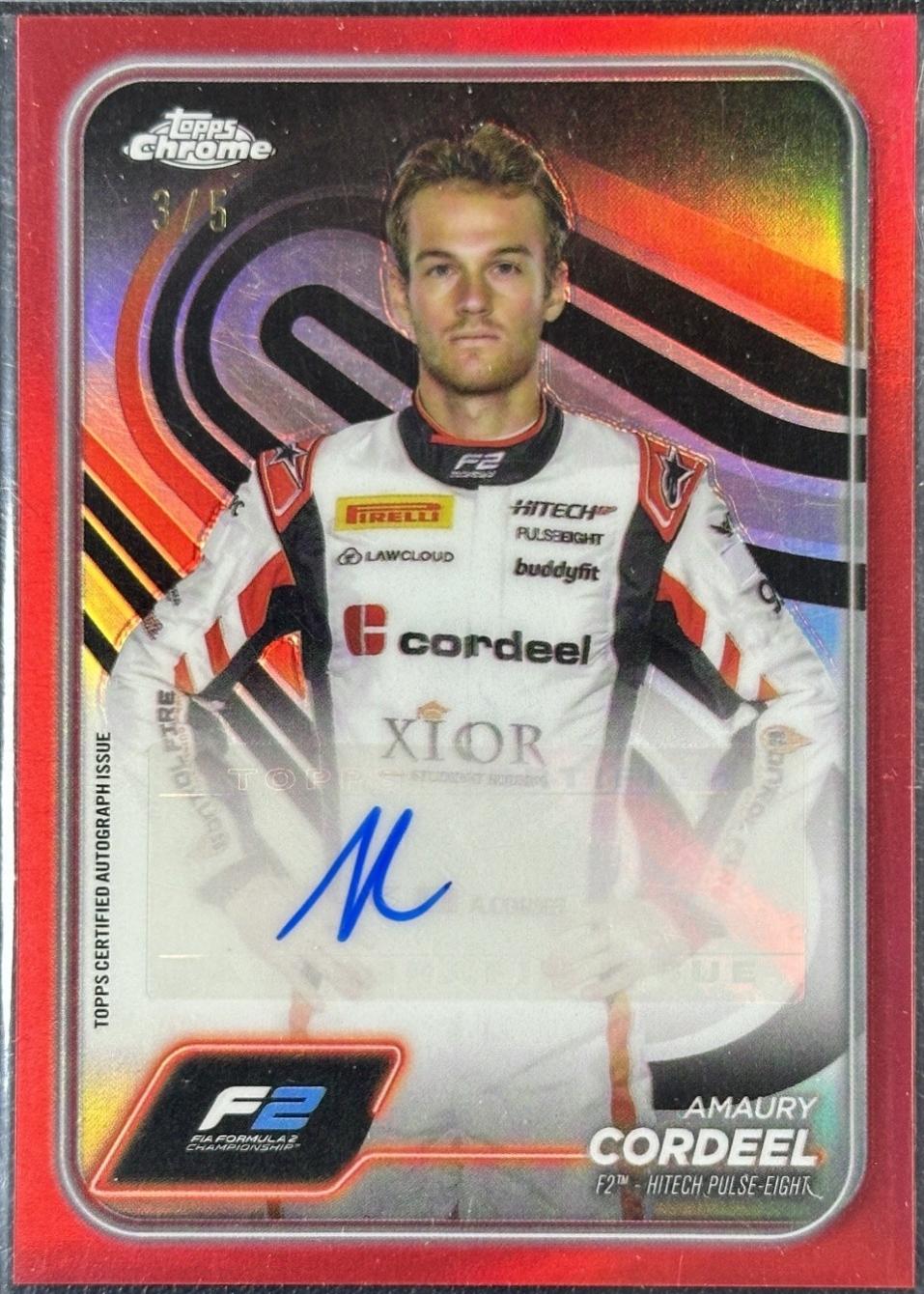 Amaury Cordeel [Red Refractor] #CAC-COR