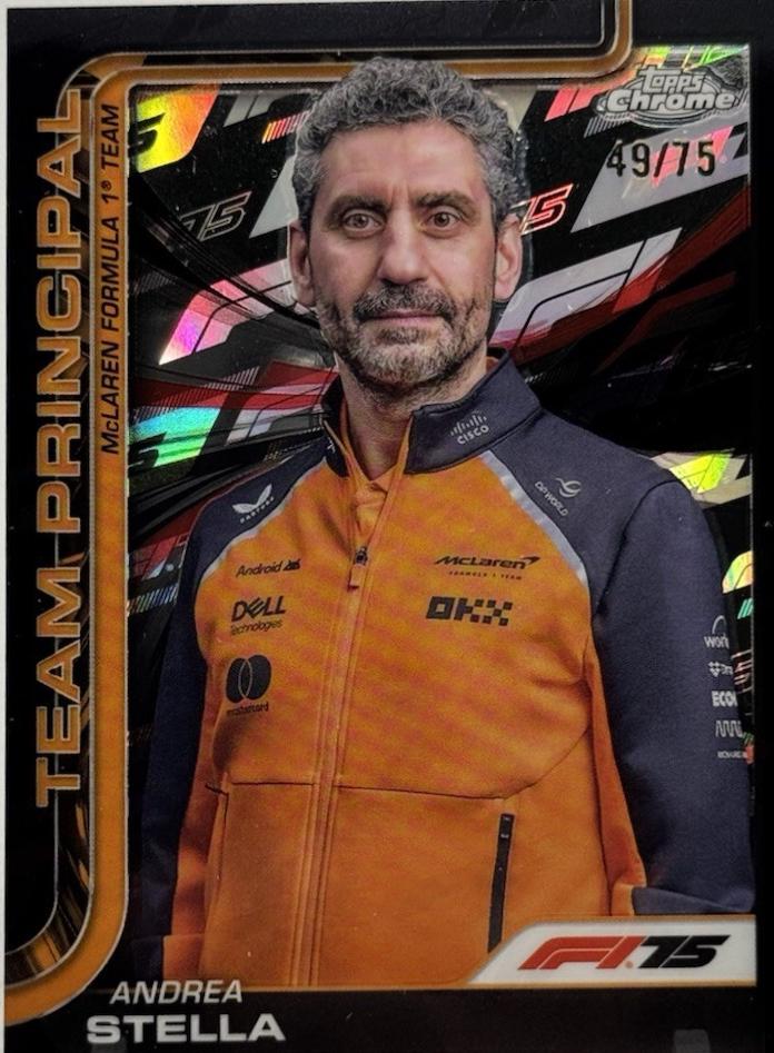 Andrea Stella [75th Anniversary Refractor] #CAC-STE