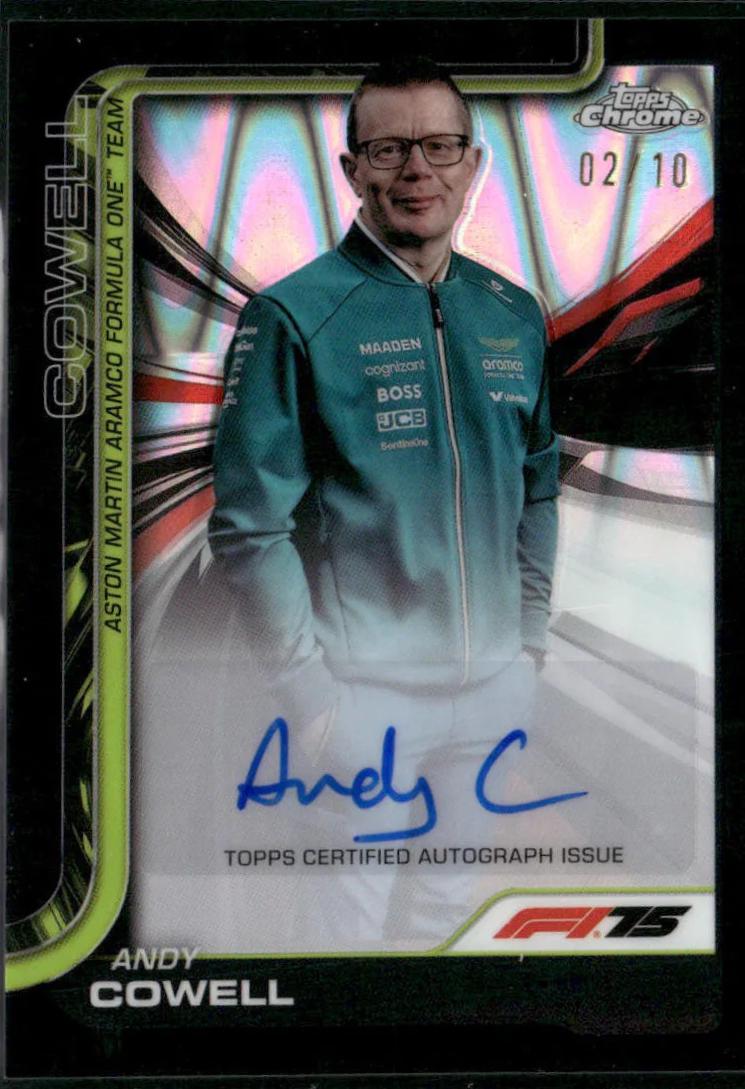 Andy Cowell [Black RayWave] #CAC-COW