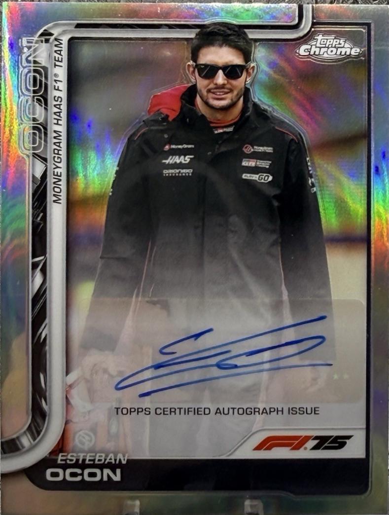 Esteban Ocon [RayWave Refractor] #CAC-OCO