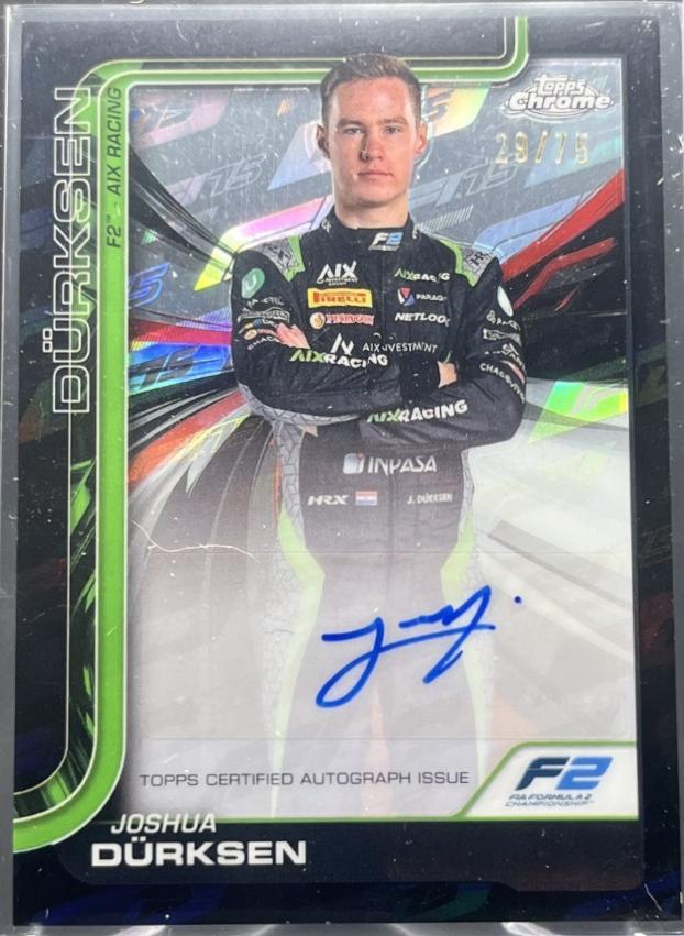 Joshua Durksen [75th Anniversary Refractor] #CAC-DUR