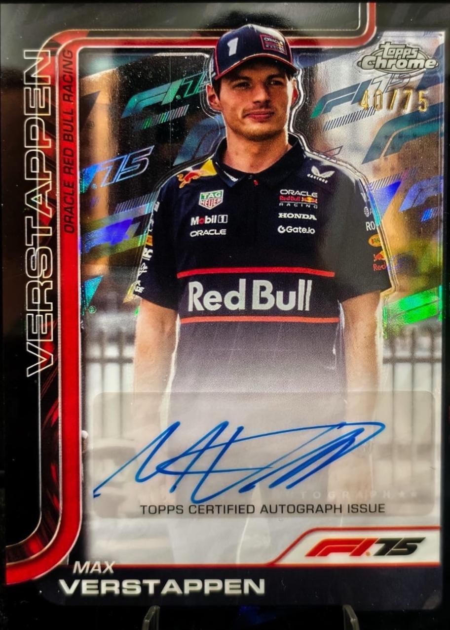 Max Verstappen [RayWave Refractor] #CAC-VER