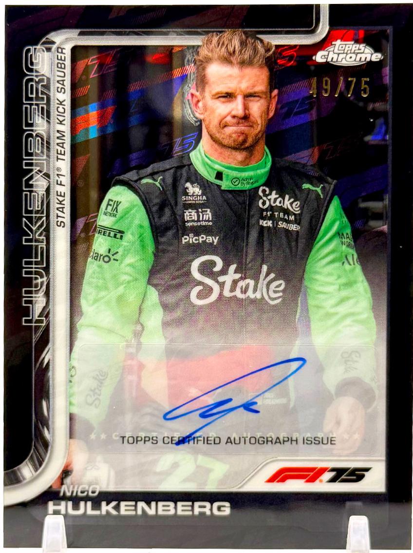 Nico Hulkenberg [75th Anniversary Refractor] #CAC-HUL