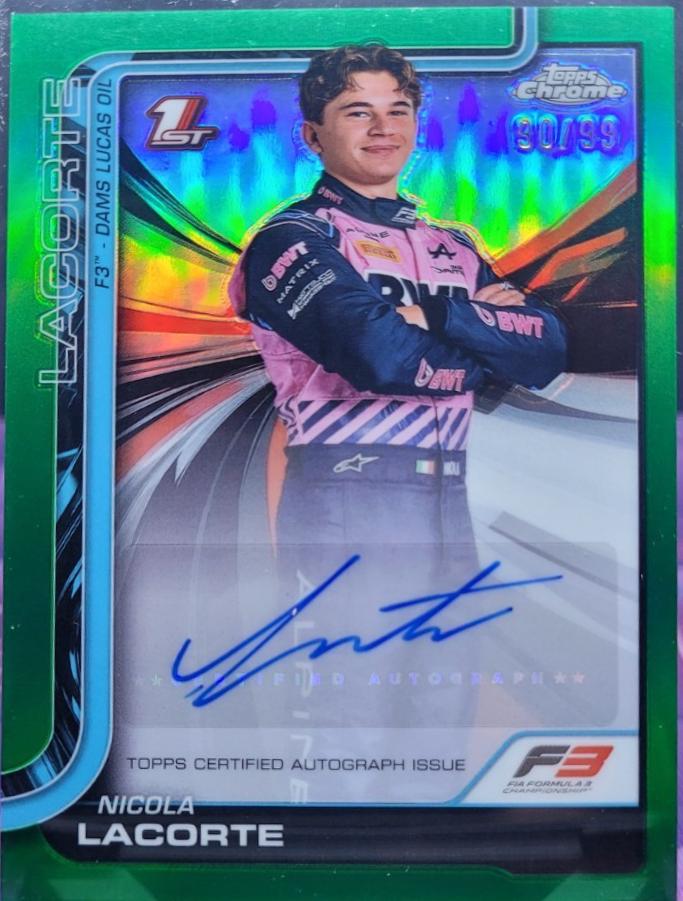 Nicola Lacorte [Green Refractor] #CAC-LAC