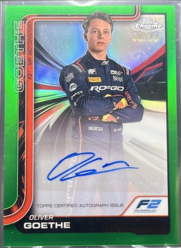 Oliver Goethe [Green Refractor] #CAC-GOE