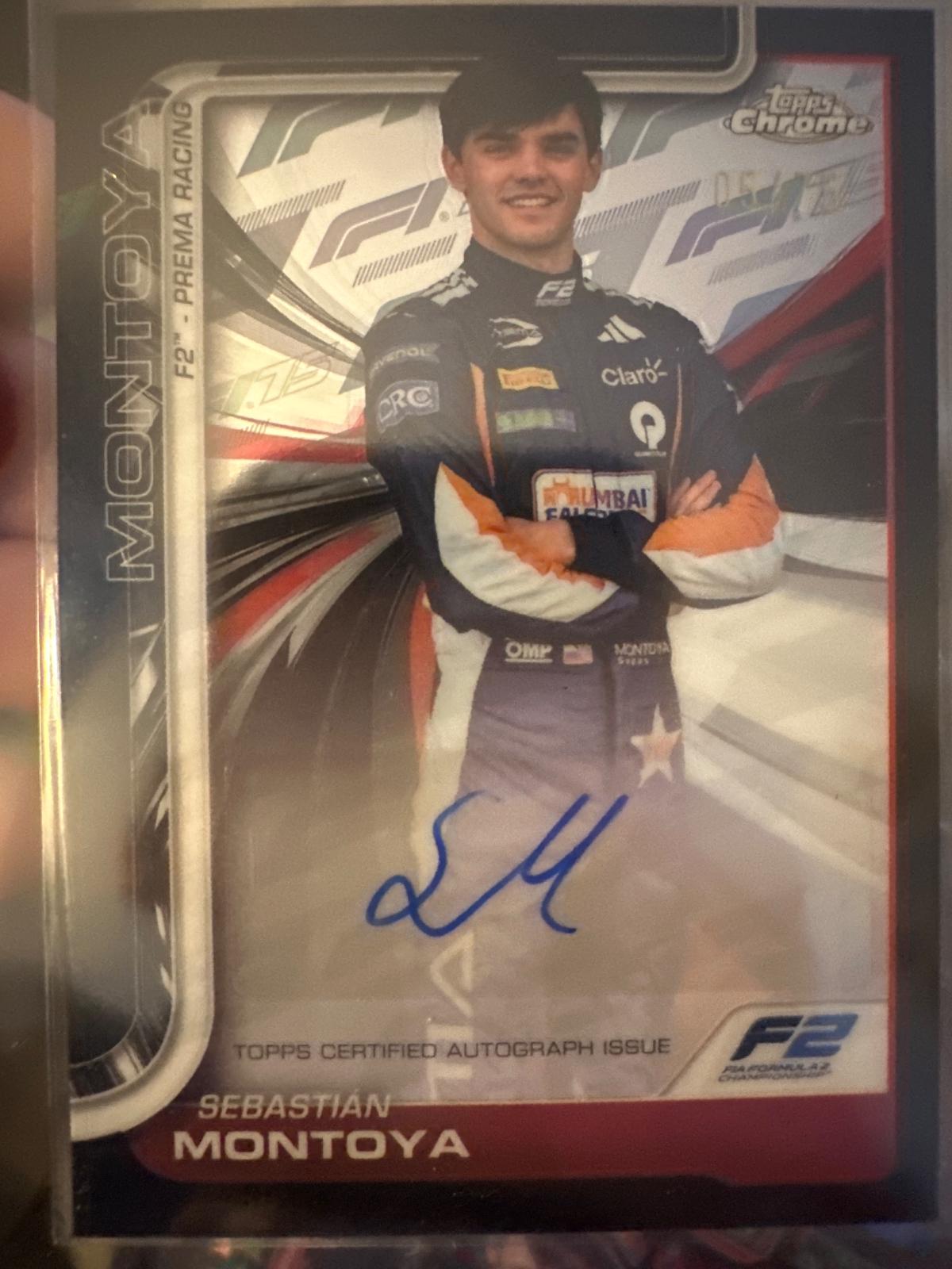 Sebastian Montoya [75th Anniversary Refractor] #CAC-MON