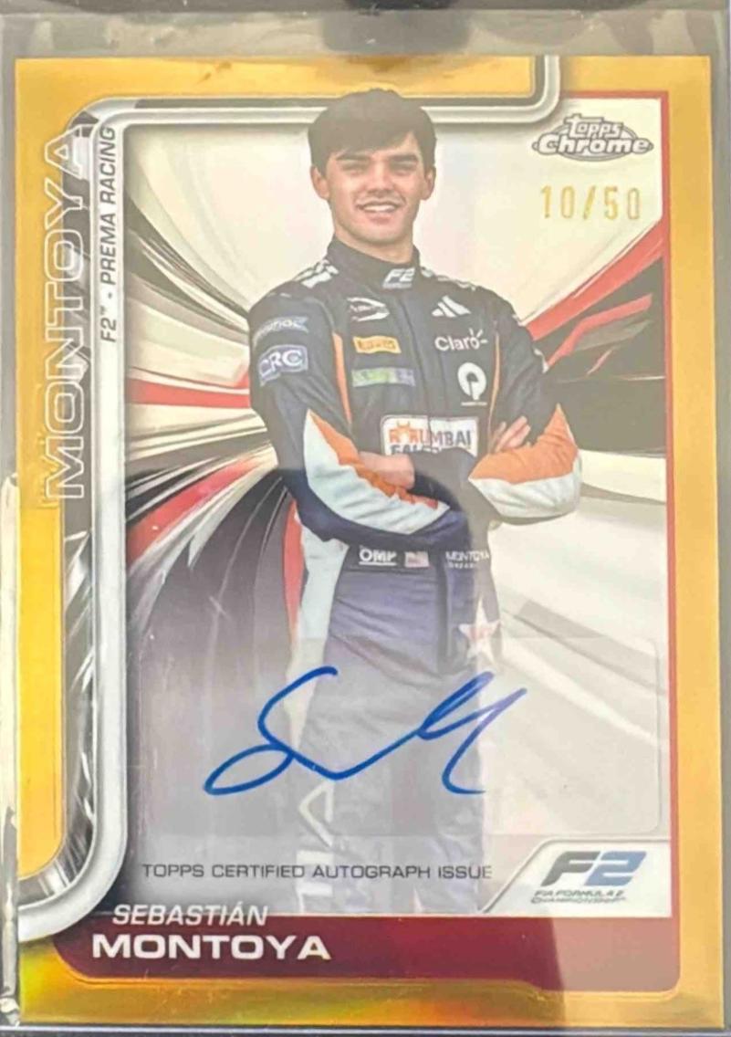 Sebastian Montoya [Gold Refractor] #CAC-MON