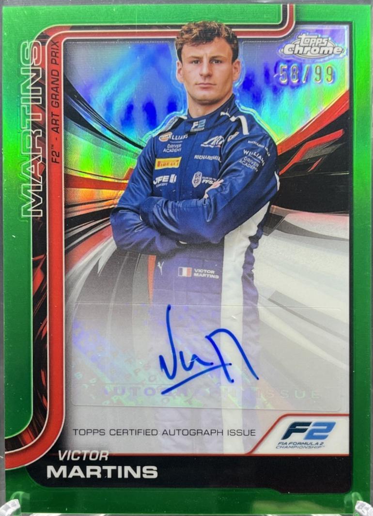 Victor Martins [Green Refractor] #CAC-MART