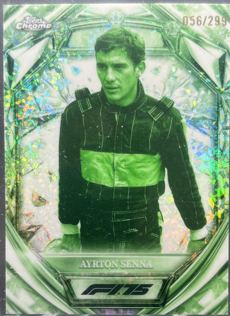 Ayrton Senna [Night Vision Mini-Diamond Refractor] #D75-50