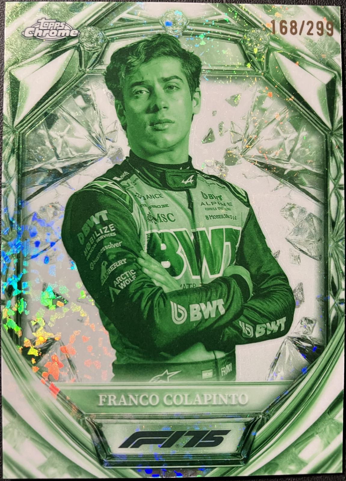 Franco Colapinto [Night Vision Mini-Diamond Refractor] #D75-15