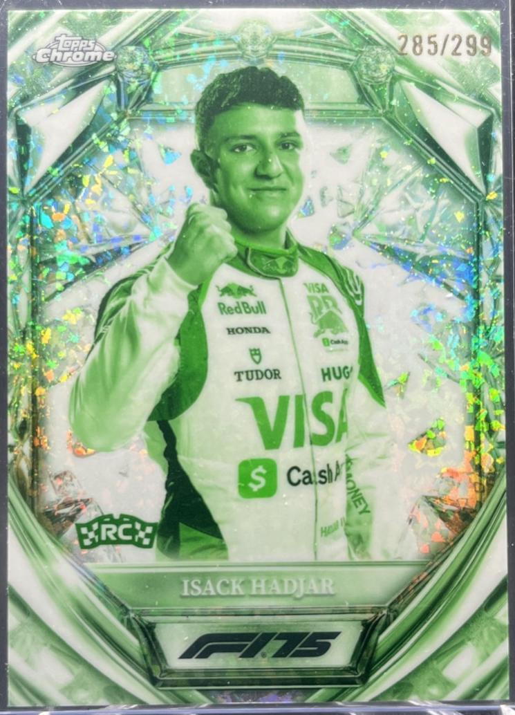 Isack Hadjar [Night Vision Mini-Diamond Refractor] #D75-12