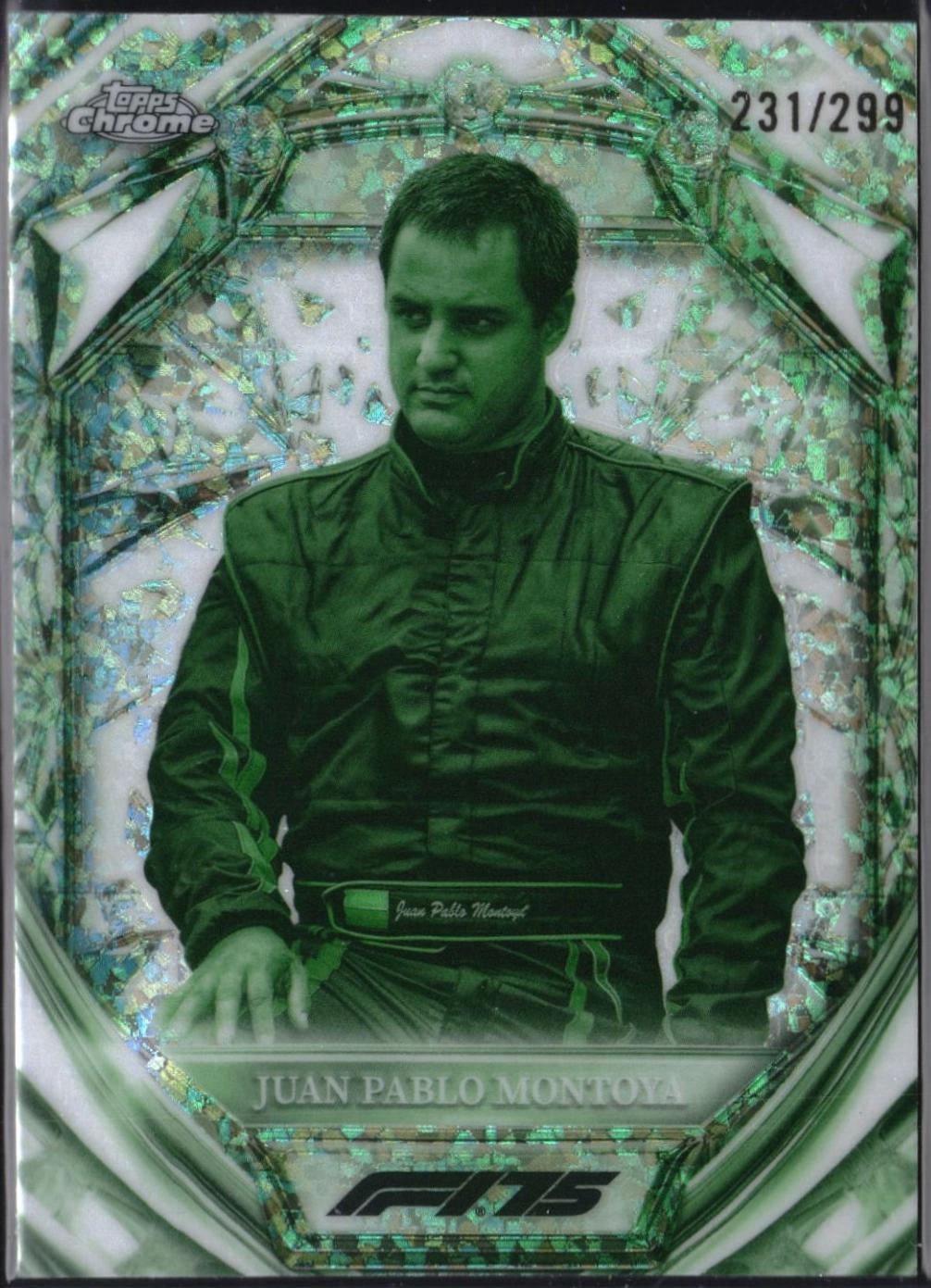Juan Pablo Montoya [Night Vision Mini-Diamond Refractor] #D75-45