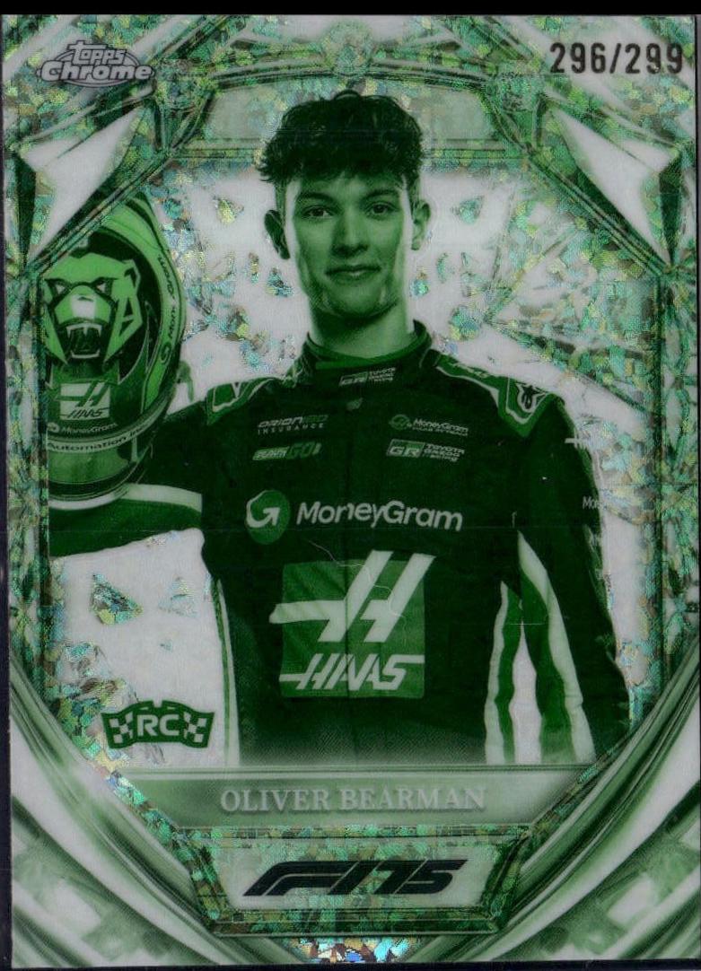 Oliver Bearman [Night Vision Mini-Diamond Refractor] #D75-14