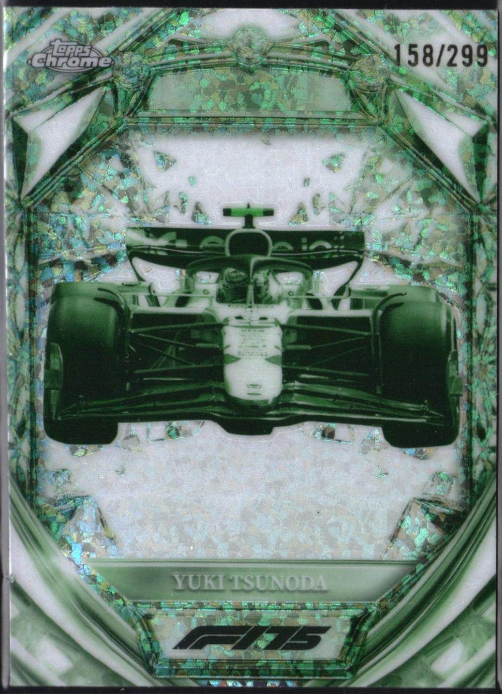 Yuki Tsunoda [Night Vision Mini-Diamond Refractor] #D75-22