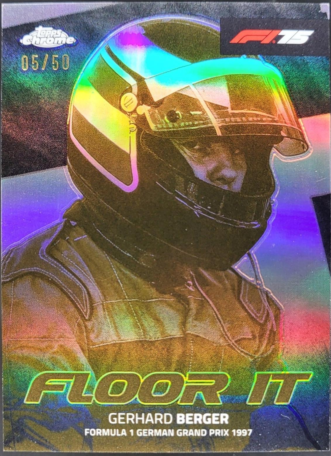 Gerhard Berger [Gold Refractor] #FI-3
