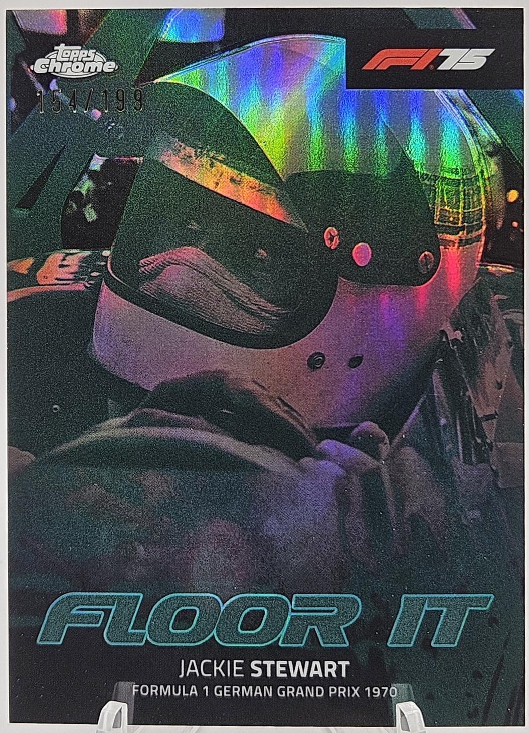 Jackie Stewart [Aqua Refractor] #FI-4