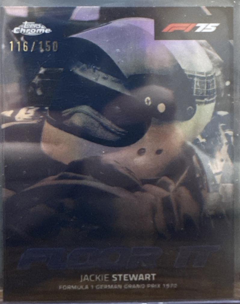 Jackie Stewart [Blue Refractor] #FI-4