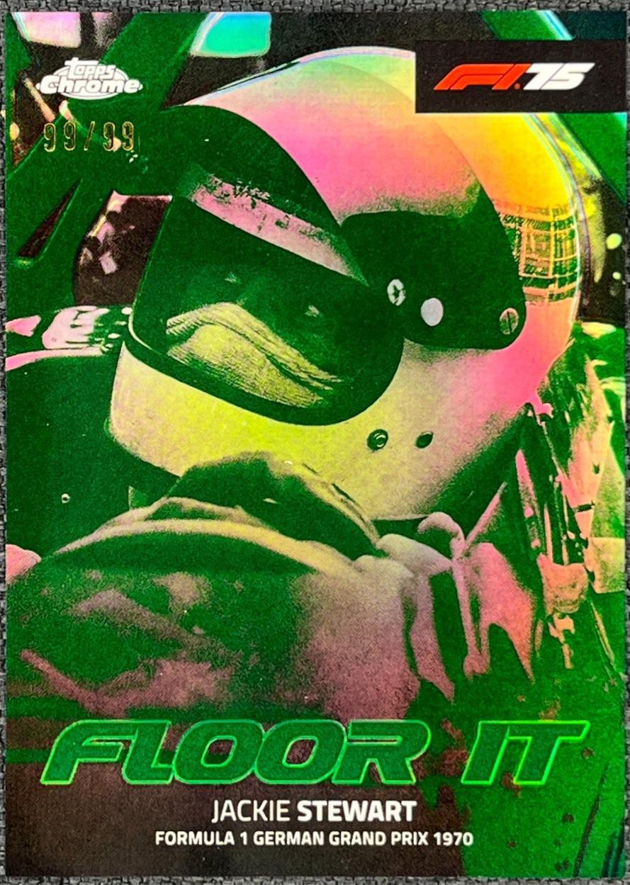 Jackie Stewart [Green Refractor] #FI-4