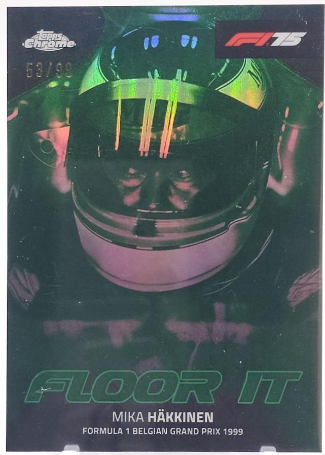 Mika Hakkinen [Green Refractor] #FI-8