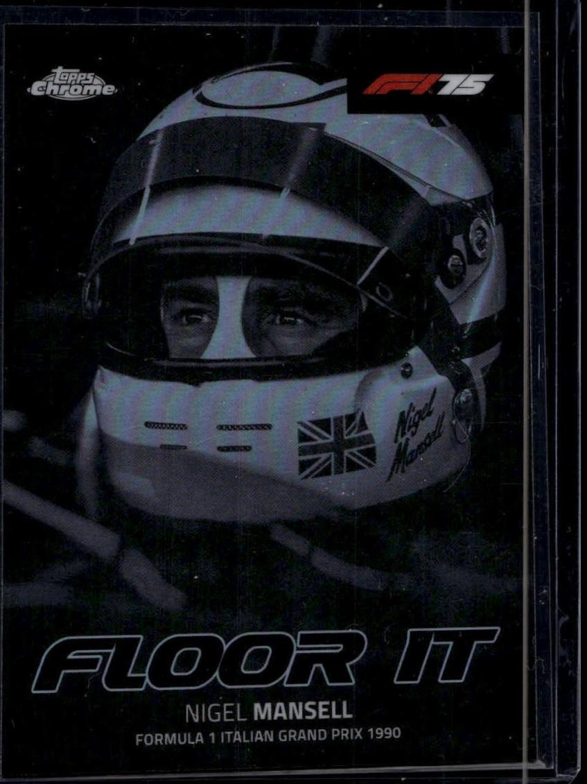 Nigel Mansell [Aqua Refractor] #FI-9