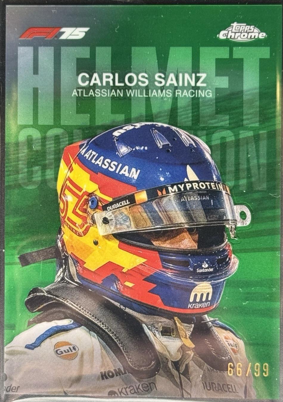 Carlos Sainz [Green Refractor] #HC-7
