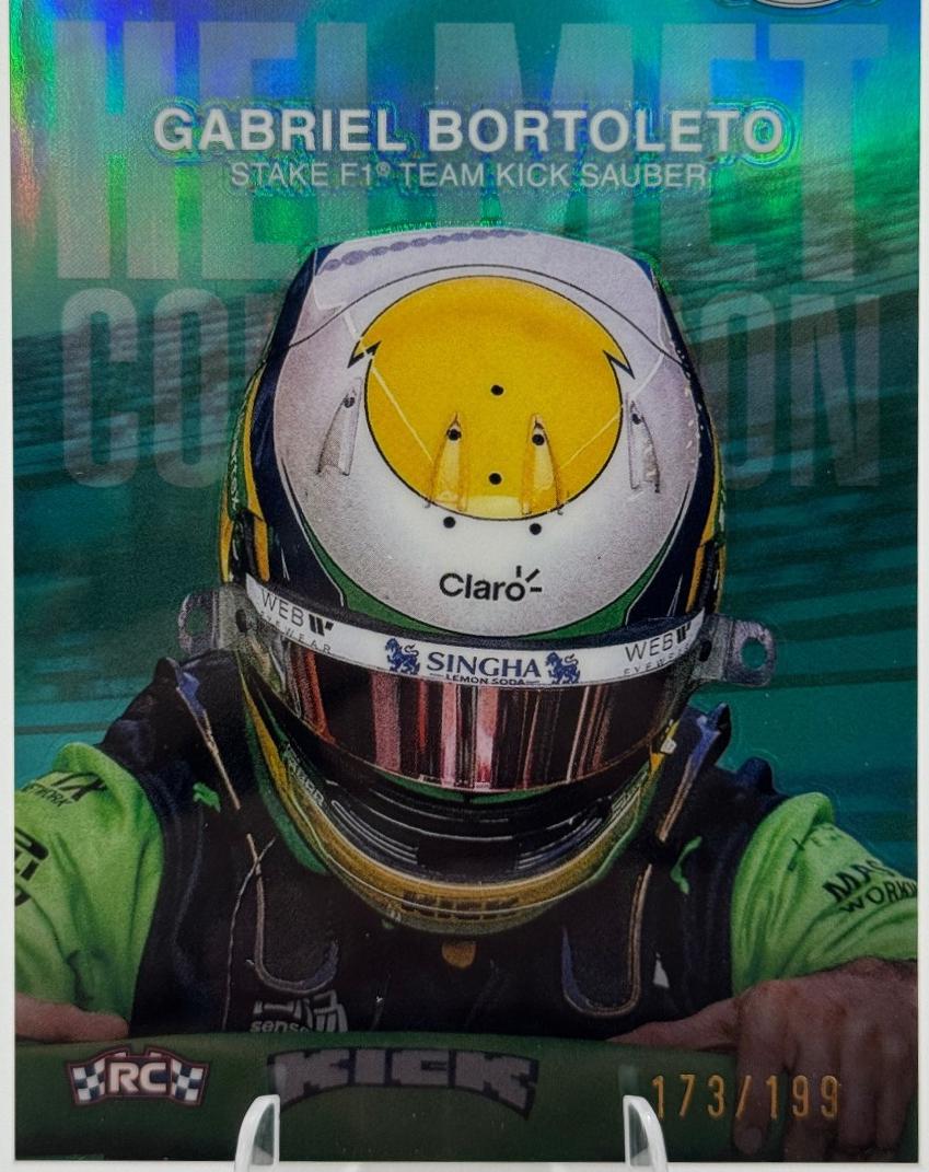 Gabriel Bortoleto [Aqua Refractor] #HC-10