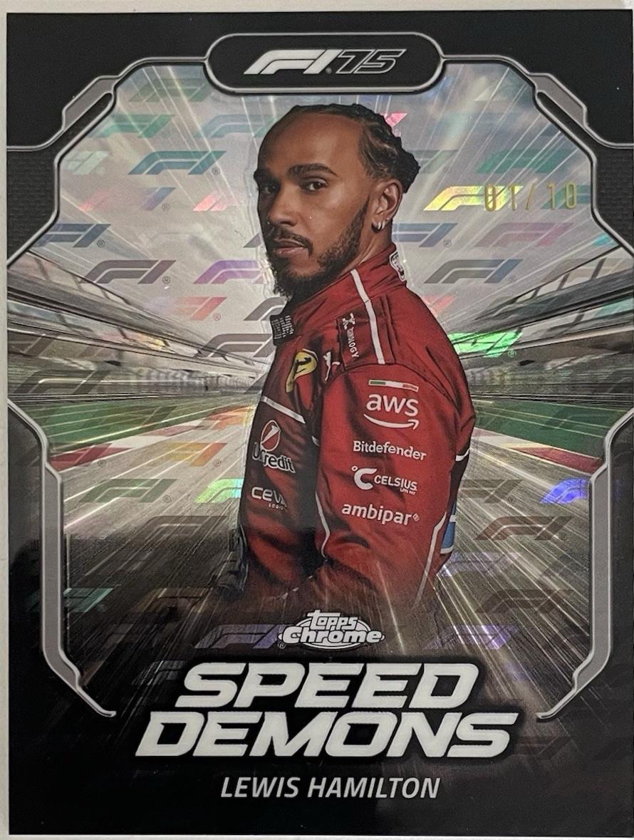 Lewis Hamilton [Black] #SD-2