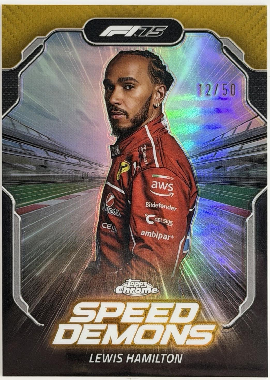 Lewis Hamilton [Gold] #SD-2