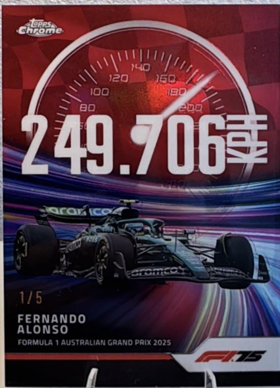 Fernando Alonso [Red Refractor] #TS-5