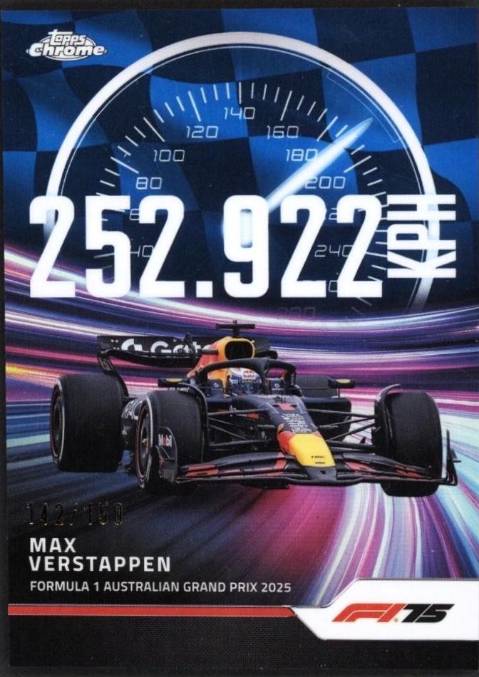 Max Verstappen [Blue Refractor] #TS-1