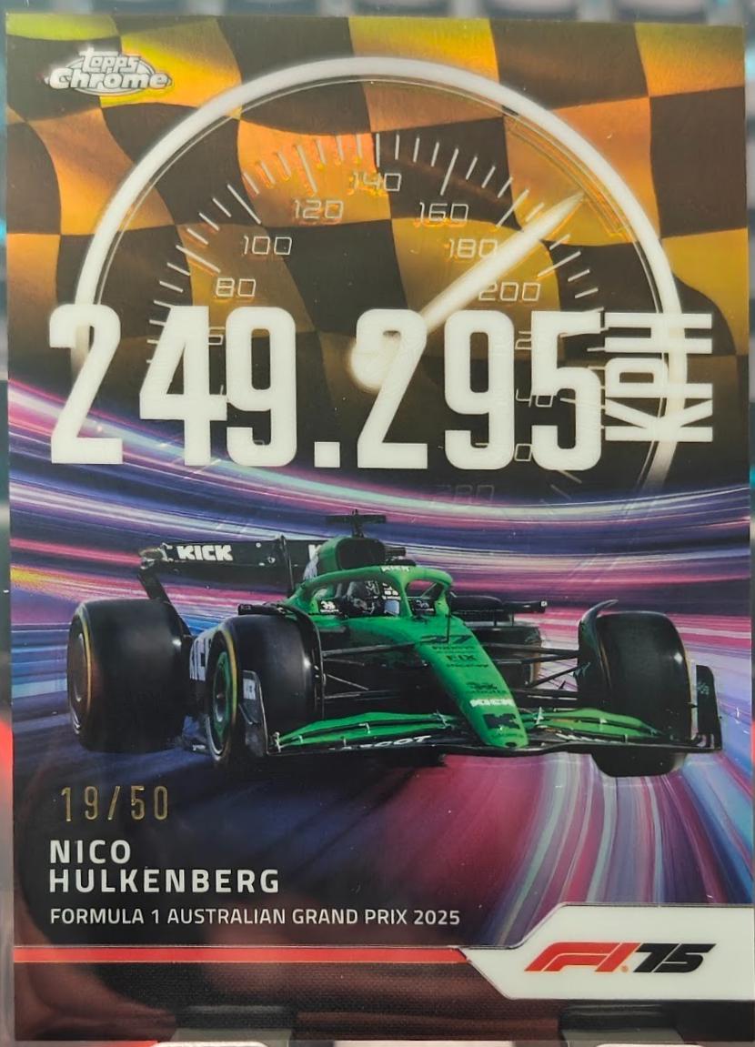 Nico Hulkenberg [Gold Refractor] #TS-10