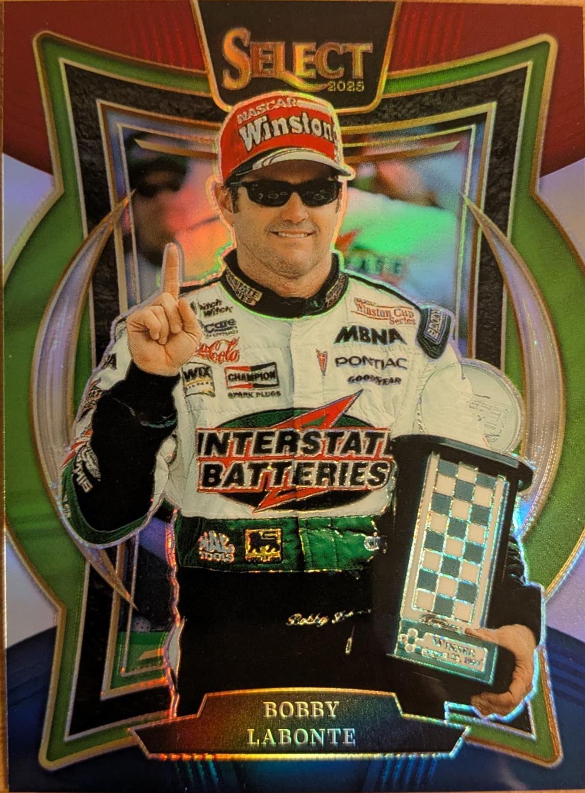 Bobby Labonte [Red Blue Prizm] #3