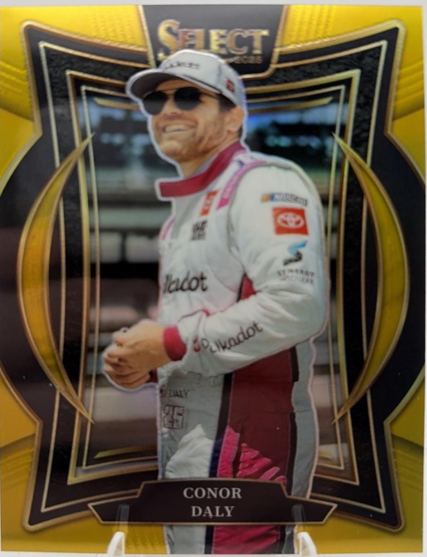 Conor Daly [Gold Prizm] #25