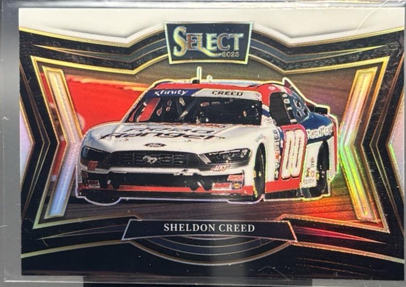 Sheldon Creed [Black White Prizm] #117