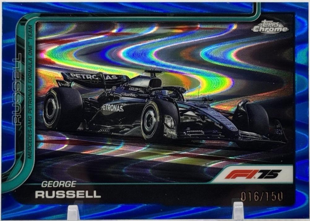 George Russell [Blue RayWave Refractor] #79