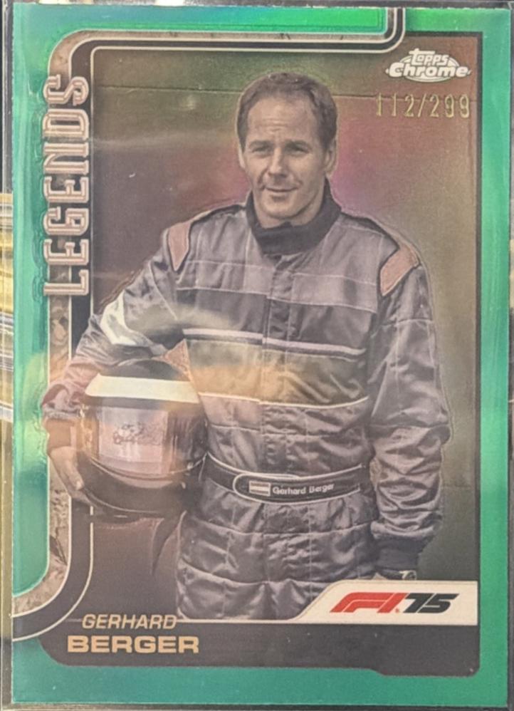 Gerhard Berger [Green Refractor] #153