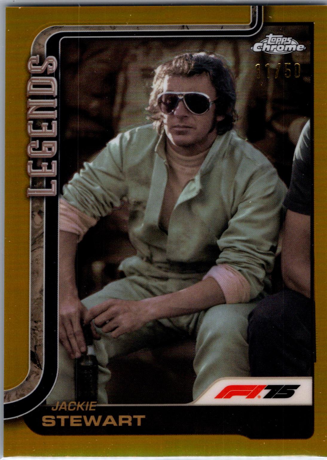 Jackie Stewart [Gold Refractor] #154