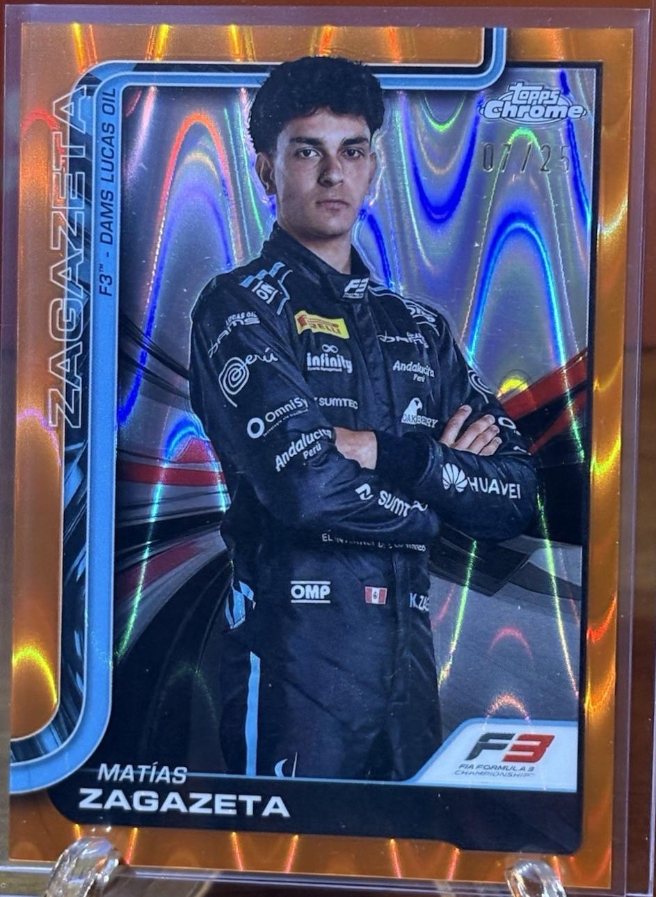 Matias Zagazeta [Orange RayWave Refractor] #70
