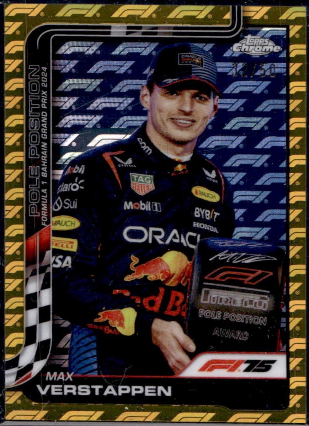 Max Verstappen [Gold Refractor] #117