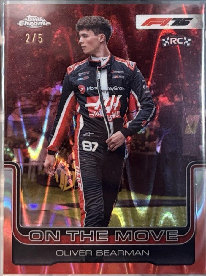 Oliver Bearman [Red Refractor] #186