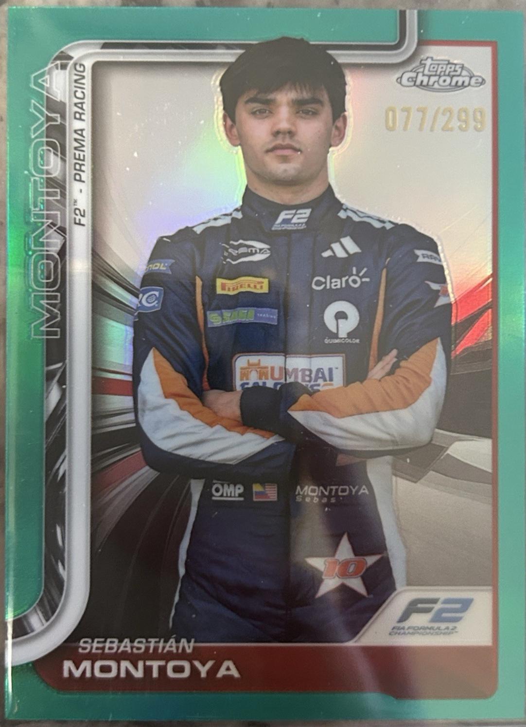 Sebastian Montoya [Teal Refractor] #30