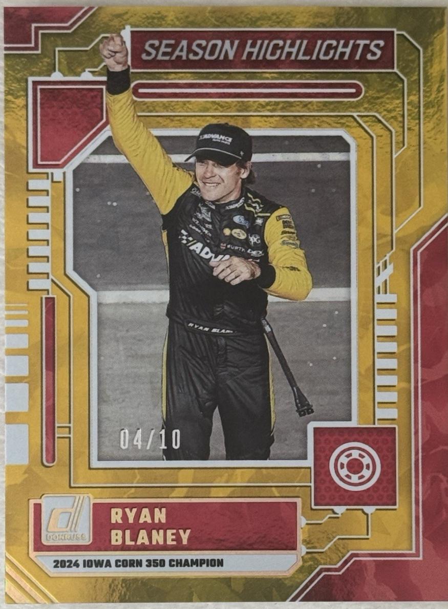 Ryan Blaney [Gold Ice] #3