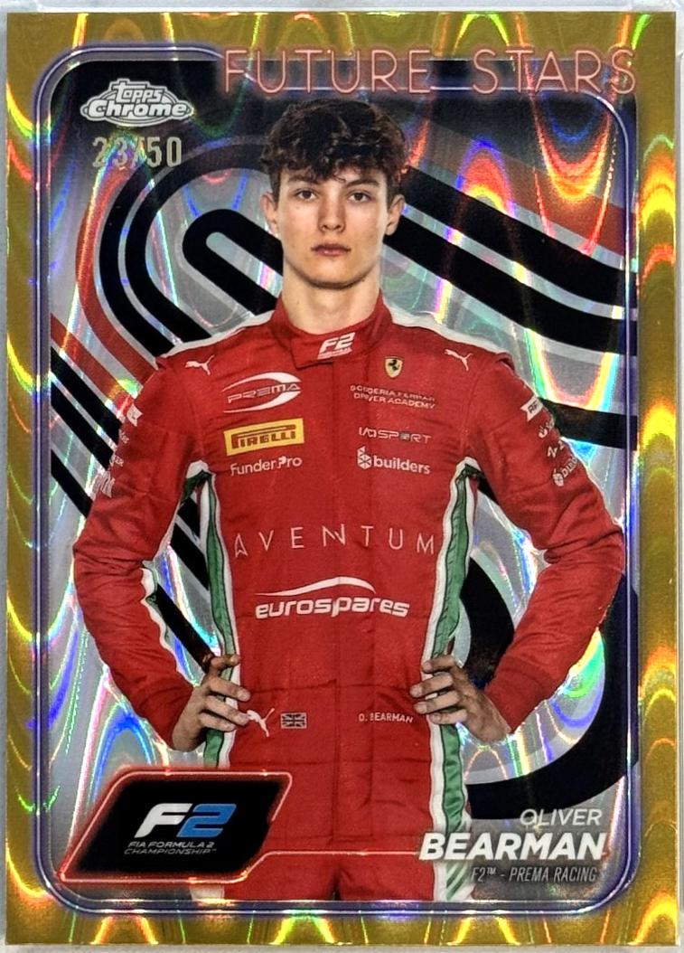 Oliver Bearman [Gold RayWave Refractor] #21