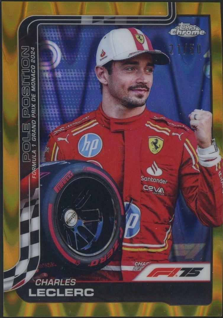 Charles Leclerc [Gold RayWave Refractor] #118