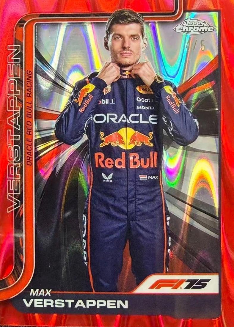 Max Verstappen [Red RayWave Refractor] #1