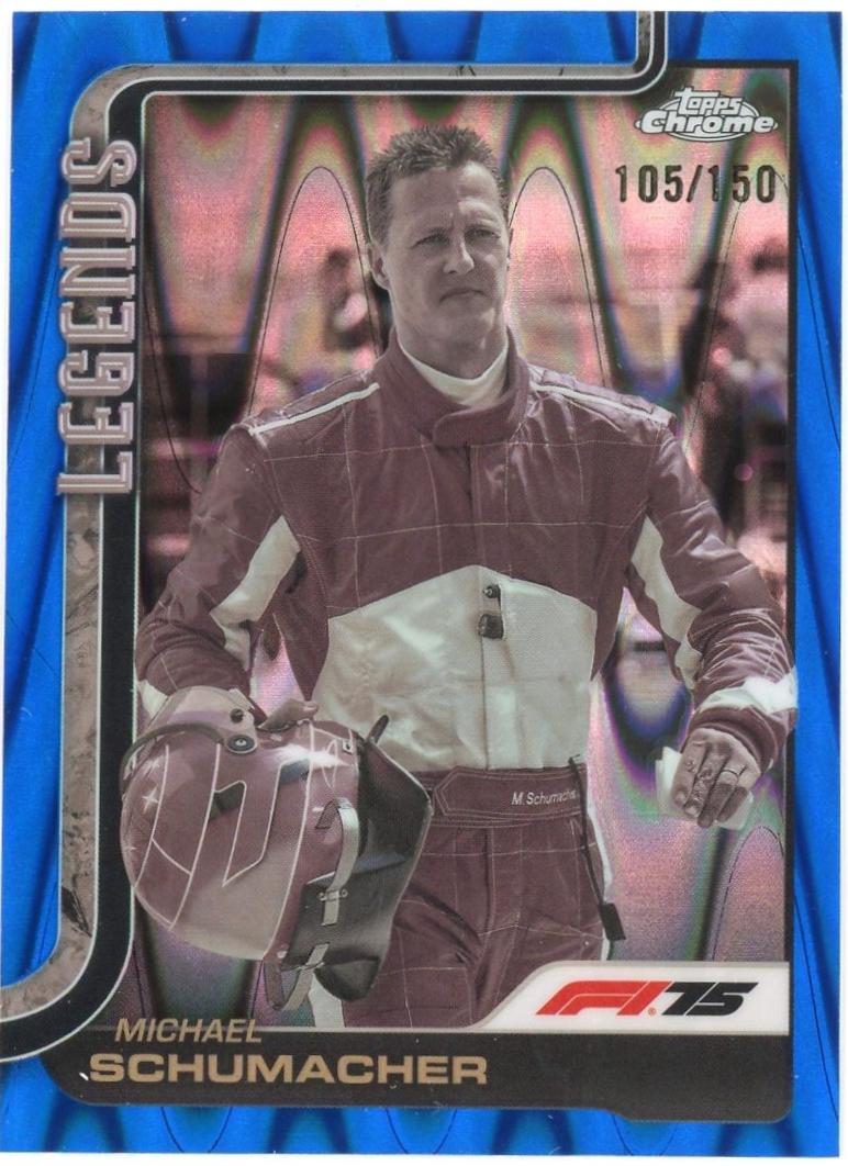 Michael Schumacher [Blue RayWave Refractor] #158