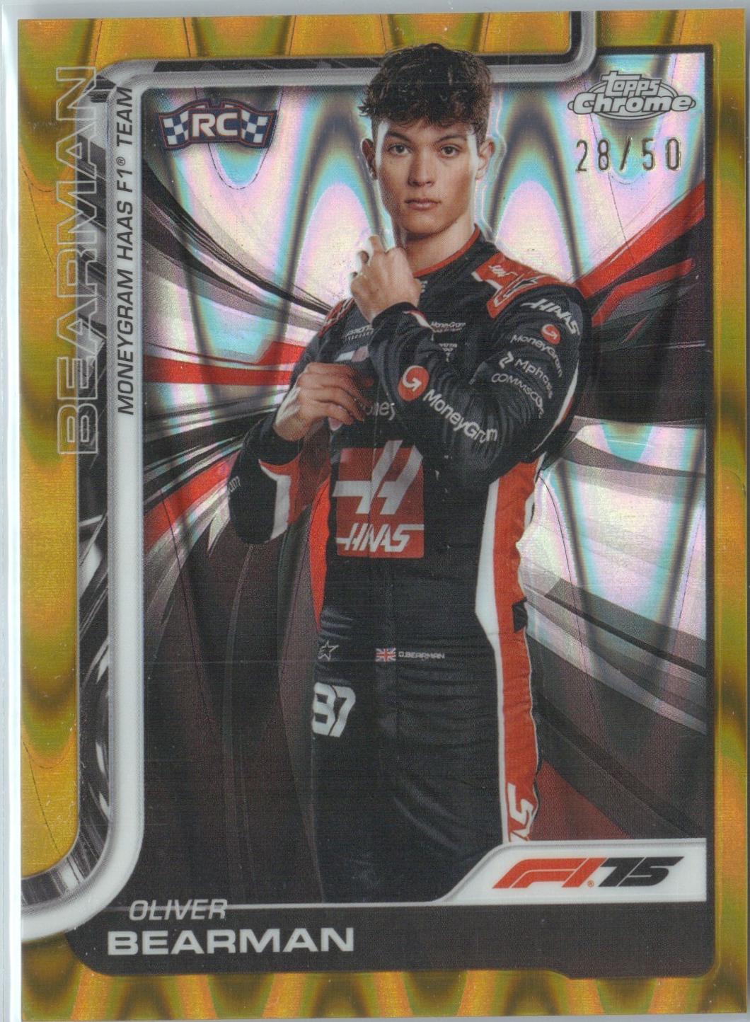 Oliver Bearman [Gold RayWave Refractor] #14